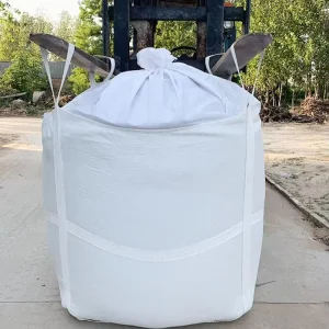 Breathable PP Material Jumbo FIBC Big Bag for Cement and Sand Packaging 1.5 Ton Capacity 1000kg Loading Weight 5 1 Safety Factor