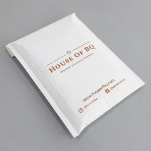 Bubble Mailers Pink Duck A5 Padded Envelopes Matte White Poly Bubble Mailers Bags with Your Own Logo