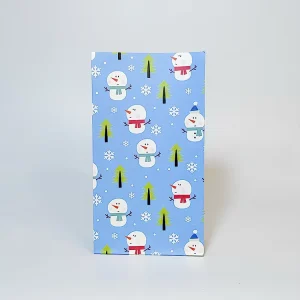 Bulk Customized Christmas Logo Durable Recyclable High Quality Gift Kraft Paper Bags for Promotion and Packaging
