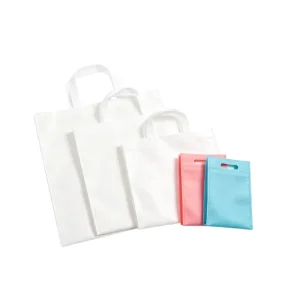 Bulk Laminated Non Woven Shopping Bag for Supermarket Food Packaging Custom Print