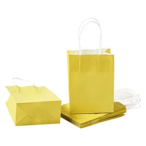 Bulk Supply Classic Retro Custom Biodegradable Eco Friendly Kraft Paper Bags Vintage Style for Boutique Shops Nostalgic Gift