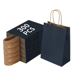 Bulk Supply Kraft Paper Bag for Retail Shops and Daily Business Packaging Needs
