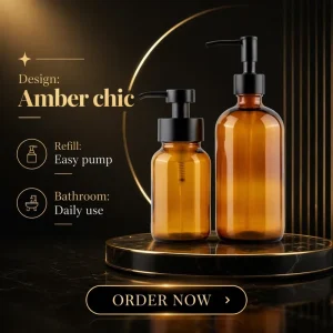 CE FCC ROHS Certified 250ml 500ml Refillable Lotion Liquid Soap Bottle Leak Proof Reusable Press Pump