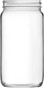COATED AC Glass Jar 16oz