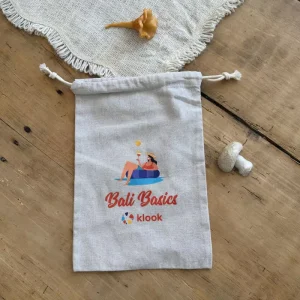 Canvas Cotton Jewelry Pouch Drawstring Bag Gift Bag Custom Dust Bags with Logo Print