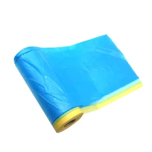 Car Masking Film Polyester Acrylic Dustproof Waterproof Auto Paint Protection Cover for Spray Booth Automotive Painting Use