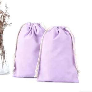 Cartoon Custom Print Eco Friendly Canvas Cotton Linen Draw String Bags Gift Packaging Custom Logo Small Dust Bag