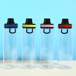 Children Student Minimalist Travel Plastic Water Bottle 750ml with Custom Logo