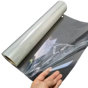 China Factory High Quality Self Adhesive PET Crystal Film Transparent Holographic Lamination Film for Photo