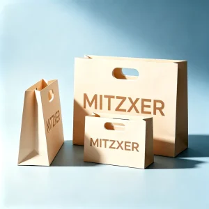 China Factory Supplier Die Cut Handle Brown Paper Bag Takeout Bags with Die Cut Handle