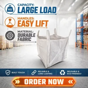 China Flexible Container Bag White Fibc Jumbo Bag