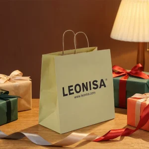 China Manufacturer Low Price Custom Flexo Printing Twist Rope Colorful Kraft Shopping Paper Bag with logo