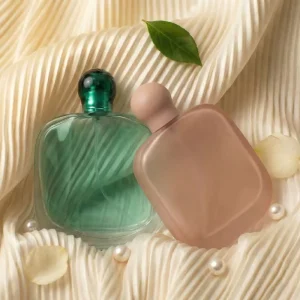 Clear Elegant Unique Modern 100ml Frosted Glass Perfume Spray Bottle