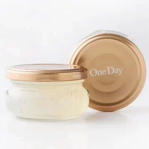 Clear Glass Bird’s Nest Storage Jar Reusable for Food Storage with Metal Screw Lids