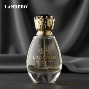 Clear Perfume Bottles 30ml 50ml 100ml Empty Round Perfume Bottle with Crown Cap