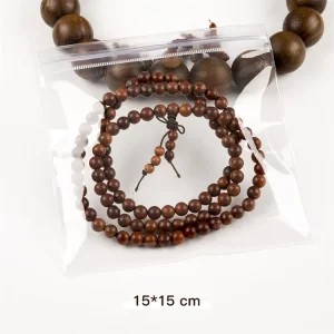 Clear Plastic 10*15 cm Pvc Zipper Bag Colorful Logo Printing Branded for Bracelet Jewelry Rings Earring Packaging Pouch