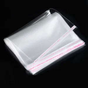 Clear Plastic Bags Packaging Shirts Self Seal Opp Bag Clear Self Adhesive Plastic Bag For Packing