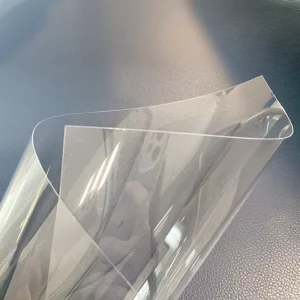 Clear Transparent Antifog PETG Plastic Film Sheet for Face Protection