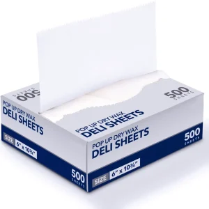 Coated Baking Paper Interfolded Greaseproof Wax Paperboard for Baking Applications