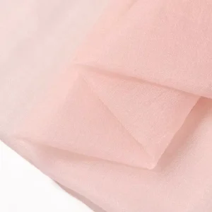 Colorful Organza Fabric Crinkled Bubble Gauze Fabric Decorative Fabric and Dress for Children Women Wedding Dress Lace Accessory
