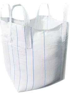 Construction Lifting 2 Ton Heavy Duty Breathable PP Jumbo FIBC Bag 5:1 Safety Factor Tear Resistant