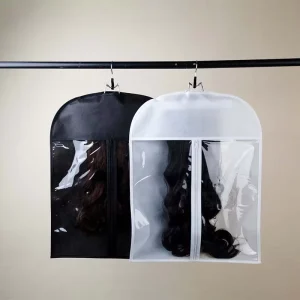 Convenient Dust Wig Hair Storage Bag Custom Portable Wig Hair Packaging Bags