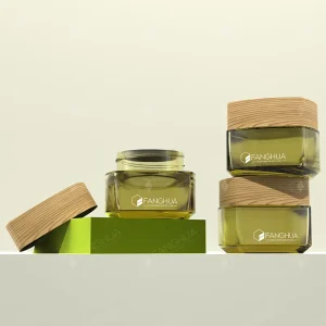 Cosmetic Jar for Face Cream Empty Glass Cosmetics Bottle With Cap for Lotion Luxury Containers