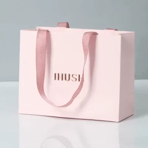 Cosmetics Clothes Packaging Paper Bag Personalized Green Luxury Custom Paper Shopping Bags Cosmetics Packaging Shopping