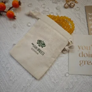 Cotton Drawstring Bag for Coffee Tea Dust Bag Custom Luxury Jewelry Bags Jewelry Packaging Bags for Small Business