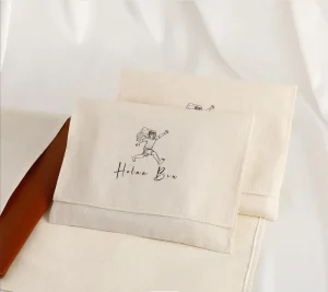 Cotton Pouch Bag Canvas Jewelry Pouch Bag Dust Bag Gift Packaging Bag Custom Logo