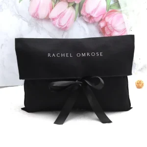 Cotton Twill Envelope Clothes Packing Bag Large Gift Wallet Scarf Storage Pouch Recyclable Custom Logo Cotton Dust Bag
