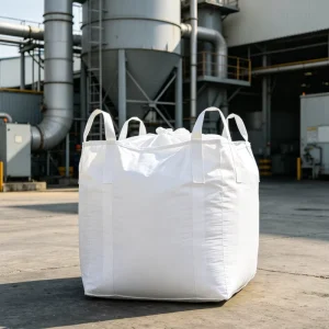 Custom 1000kg FIBC Bulk Bag Open Top Flat Bottom U Panel Woven Jumbo Bag for Export