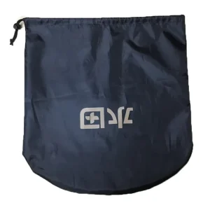 Custom 210d Nylon Waterproof Black Polyester Round Bottom Packaging Storage Drawstring Dust Bag