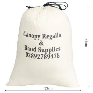 Custom 7 Inch Canvas Drawstring Dust Bag General Packaging Gift Storage Pouch Logo Printed Factory Direct