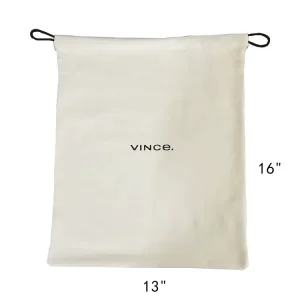 Custom Beige Polar Fleece Brush Cloth Storage Gift Packaging Bag Cotton Shoe Dust Bag Drawstring Large Dust Bag