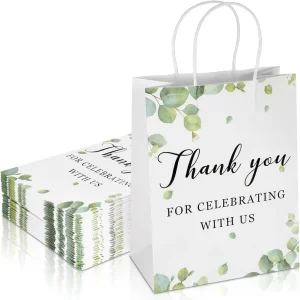 Custom Biodegradable Eco Friendly Kraft Paper Bags for Daily Shopping Gift Use Durable Material Reusable Design Universal