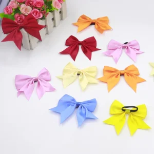 Custom Bow Satin Polyester Ribbon Eco Friendly Durable Christmas Fashion Gift Decoration