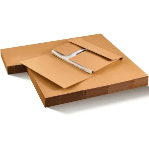 Custom Box Shipping Corrugated Book Mailers Comic Book Shipping Box Mailers Easy Fold Cardboard Photo Mailing Box Packaging