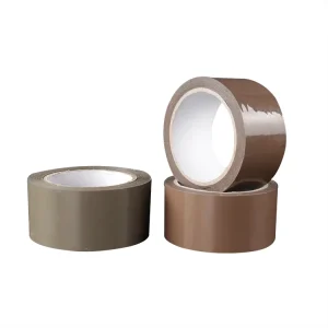 Custom Brown Colored Strong Clear Carton Shipping Sealing BOPP OPP Packing Adhesive Tape for Sealing Cartons