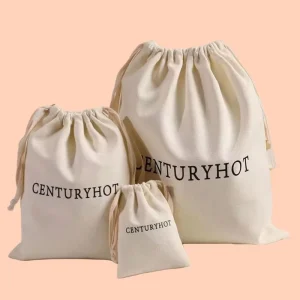 Custom Canvas Drawstring Dust Bags Rope Handle Pattern Handbags Jewelry Clothes Shoes Purse Luxury Dress Mini Travel