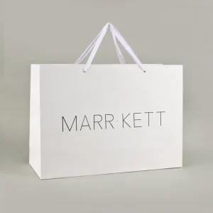 Custom Cardboard Candy Wrapping Gifts White Card Paper Bags Supermarket and Promotional Holiday Gifts