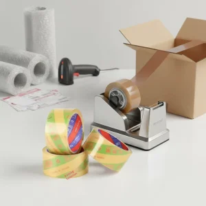 Custom Cellophane Tape Easy Cut Transparent Biodegradable Cellulose Tape Plastic Free Sustainable Bio Factory