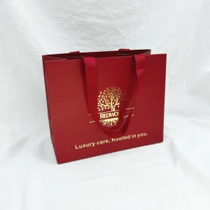 Custom Clothing Paper Bags with Your Own logo Handles Retail Luxury Cardboard Promotional Shopping Gift Paper Bag Packaging