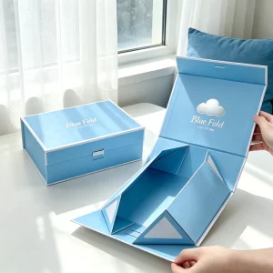 Custom Color Eco Friendly Recyclable Paper Mailer Box Self Assembly Foldable Gift Box Custom Printed Logo for Cosmetic Essential