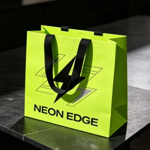 Custom Color Luxury Paper Shopping Bag Clothing Jewelry Store Gift Tote Paper Bag High Quality Paper Bags