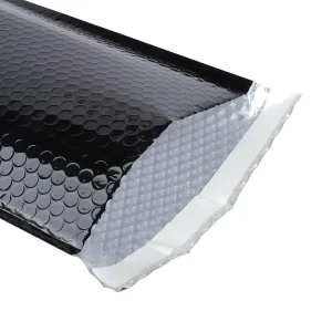 Custom Color Thermal Bubble Padded Mailers Self Seal Aluminum Insulated Poly Envelopes for Cosmetics Shipping