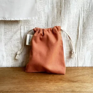 Custom Cotton Fabric Packing Pouch Small Drawstring Bag Cotton Organic Tea Bags for Shopping Cotton Dust Bags