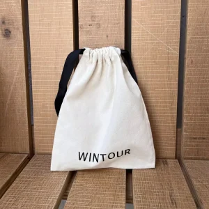 Custom Cotton Muslin Drawstring Packaging Bag Household Drawstring Bag Dust Proof Cotton Bags for Storage Pantry Gifts
