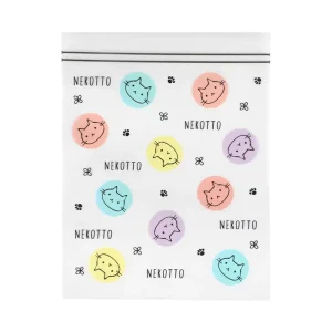 Custom Cute Cartoon Design Clear Small Resealable Ziplock Plastic Packing Bags for Jewelry Stationery