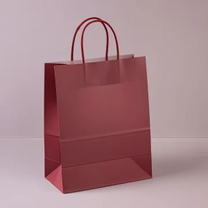 Custom Design Logo Colorful Paper Bags Kraft Paper Bag for Restaurant Take Away Gift Food Bags
